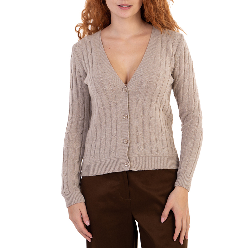 Academia Cardigan Women size XS Navajo White